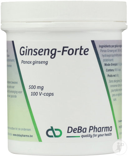 Deba Ginseng-Forte 500mg Capsules 100