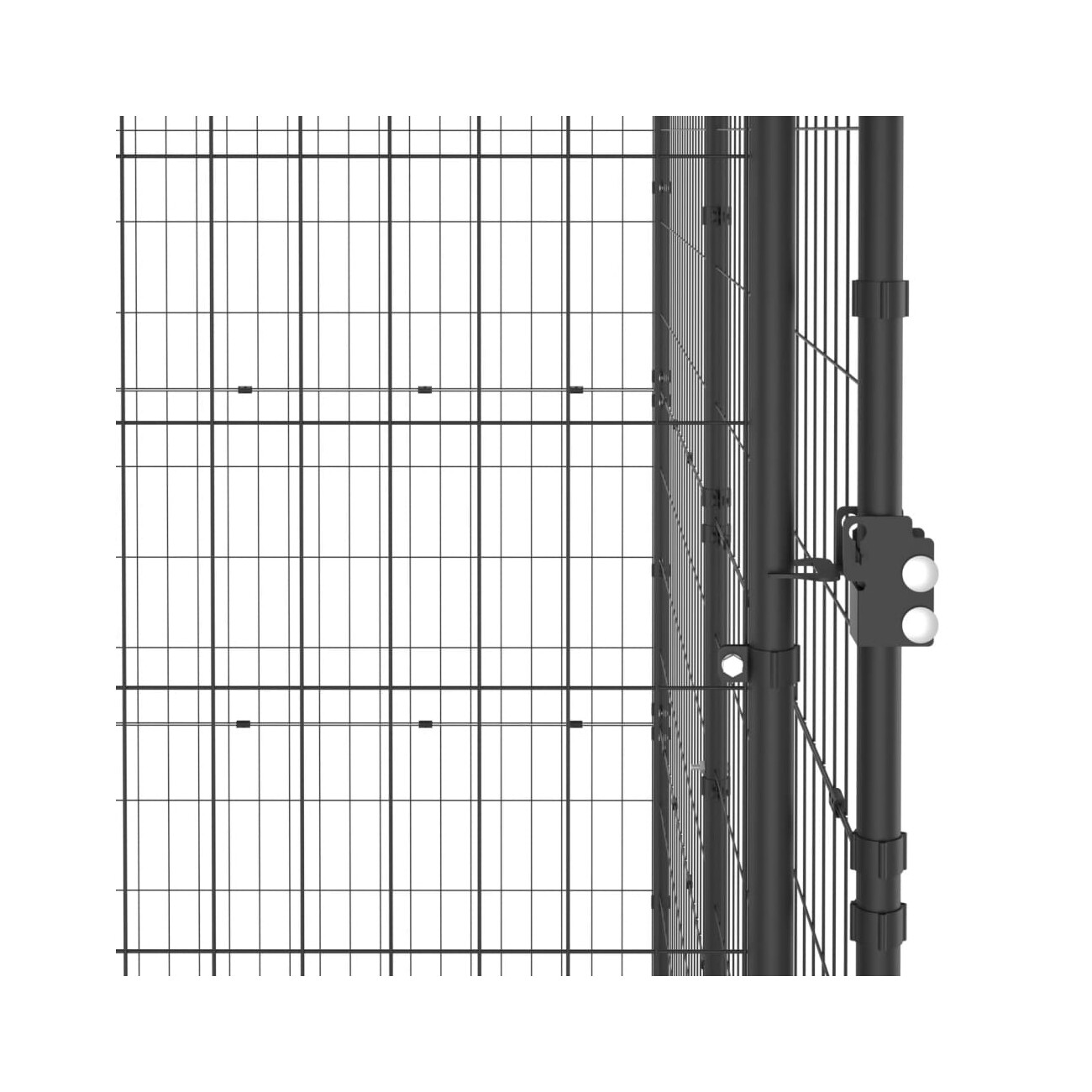 VidaXL Hundehütte 2,2 m, 2,2 m, 1,8 m