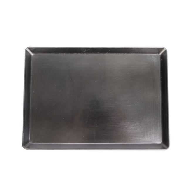 Dekoteller rechteckig - silber - ca. 27 x 19 x 2 cm