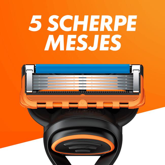 Gillette Fusion5 Navulmesjes 4 Stuks