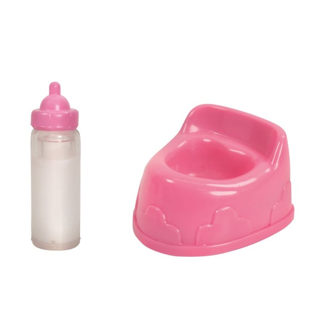 Besttoy - Babypuppe Luisa - mit Pflegezubehör - ca. 20 cm