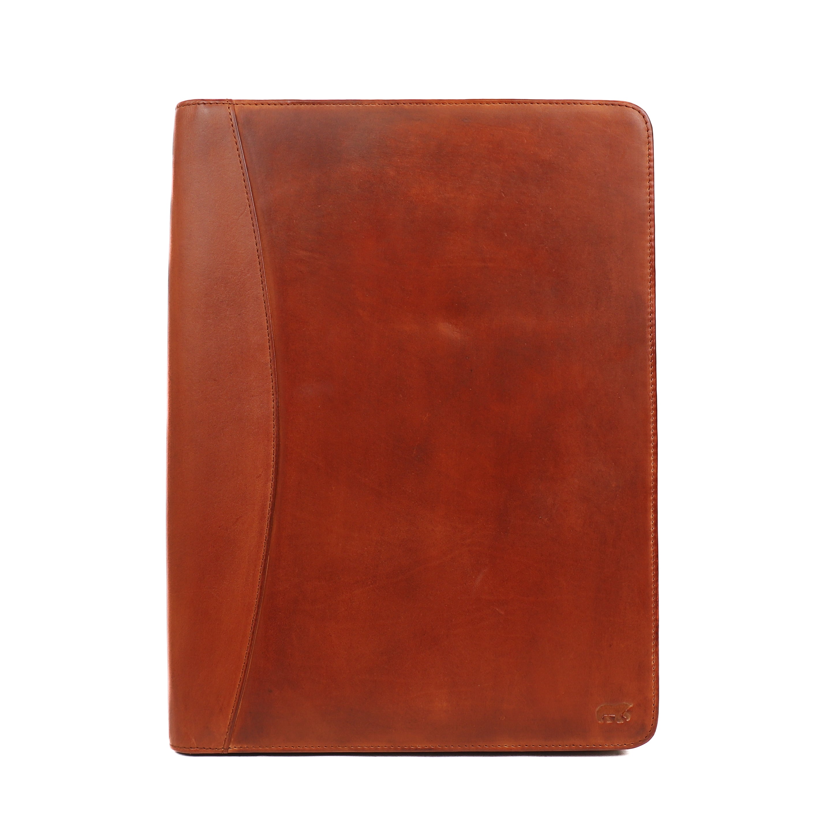 Schrijfmap 'Jos' cognac Cognac