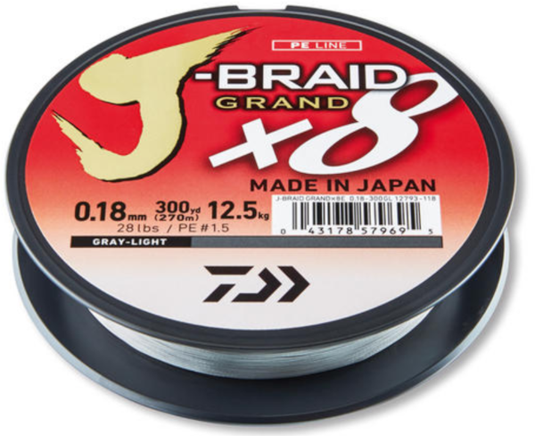 Tresse Daiwa J-Braid Gr X8E