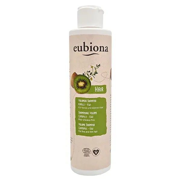 Shampoo Eubiana de camomila e kiwi 200 ml