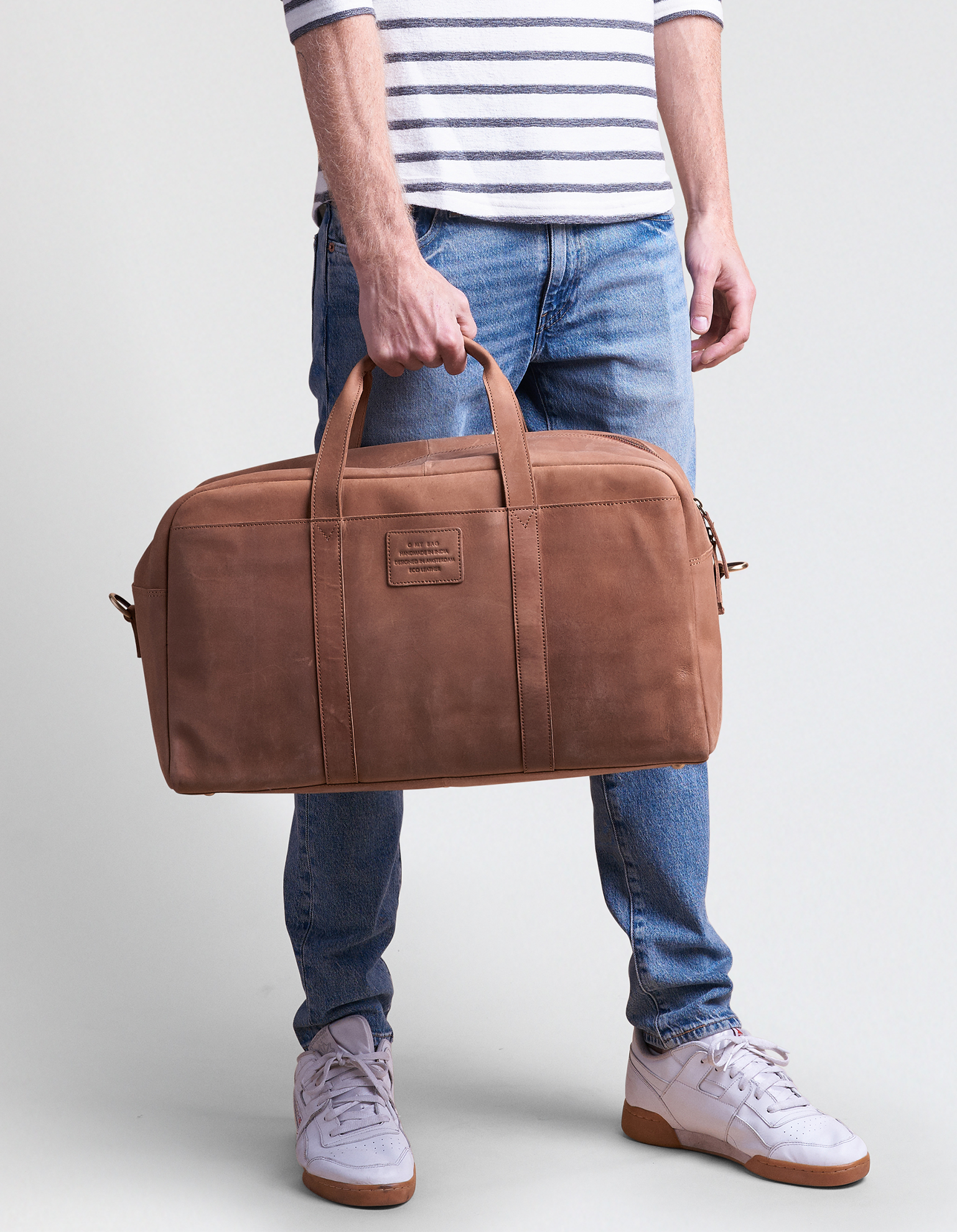Otis Weekender - Camel Hunter Leather