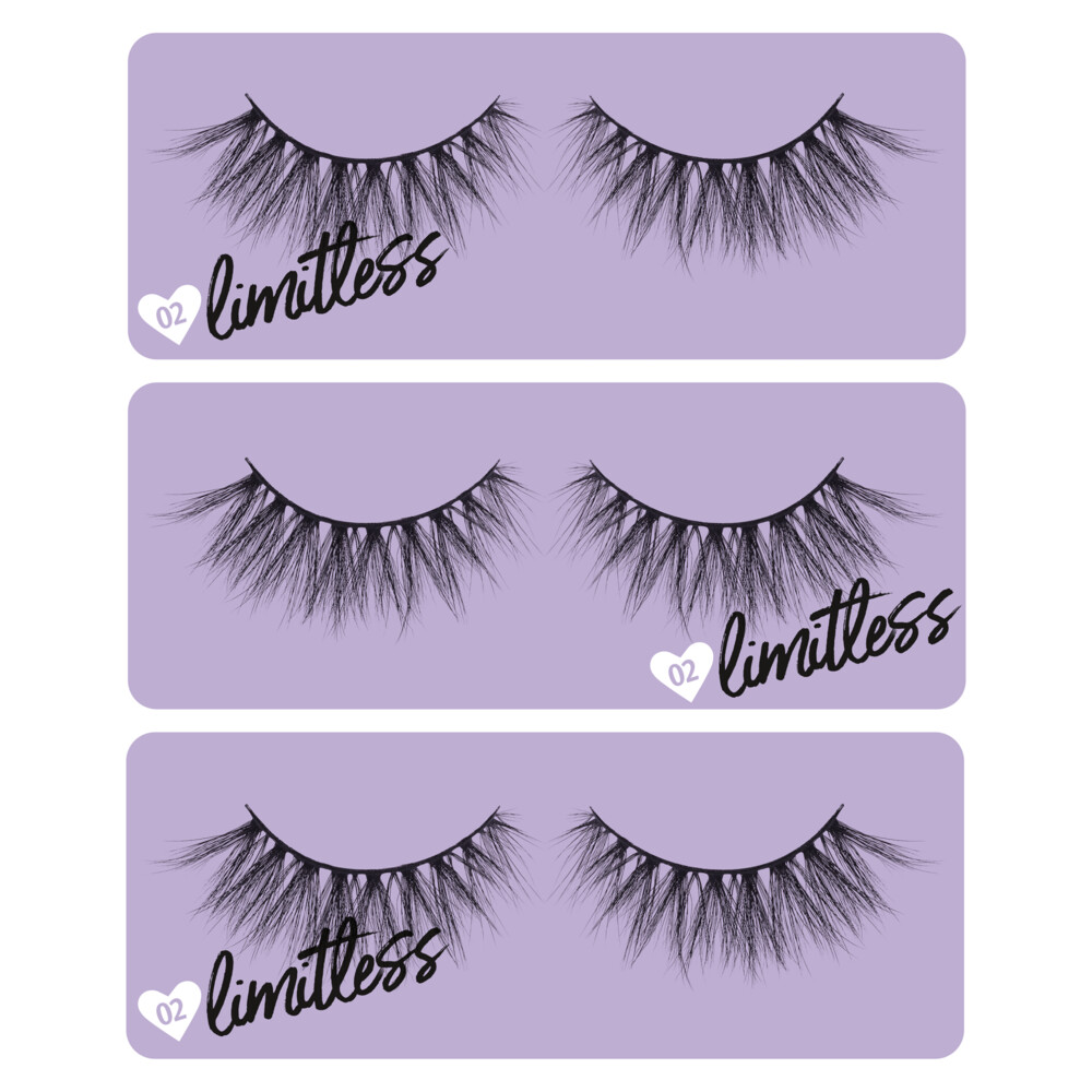 essence 3x LASH LIKE A BOSS False Lashes Set02 My Lashes Are Limitless