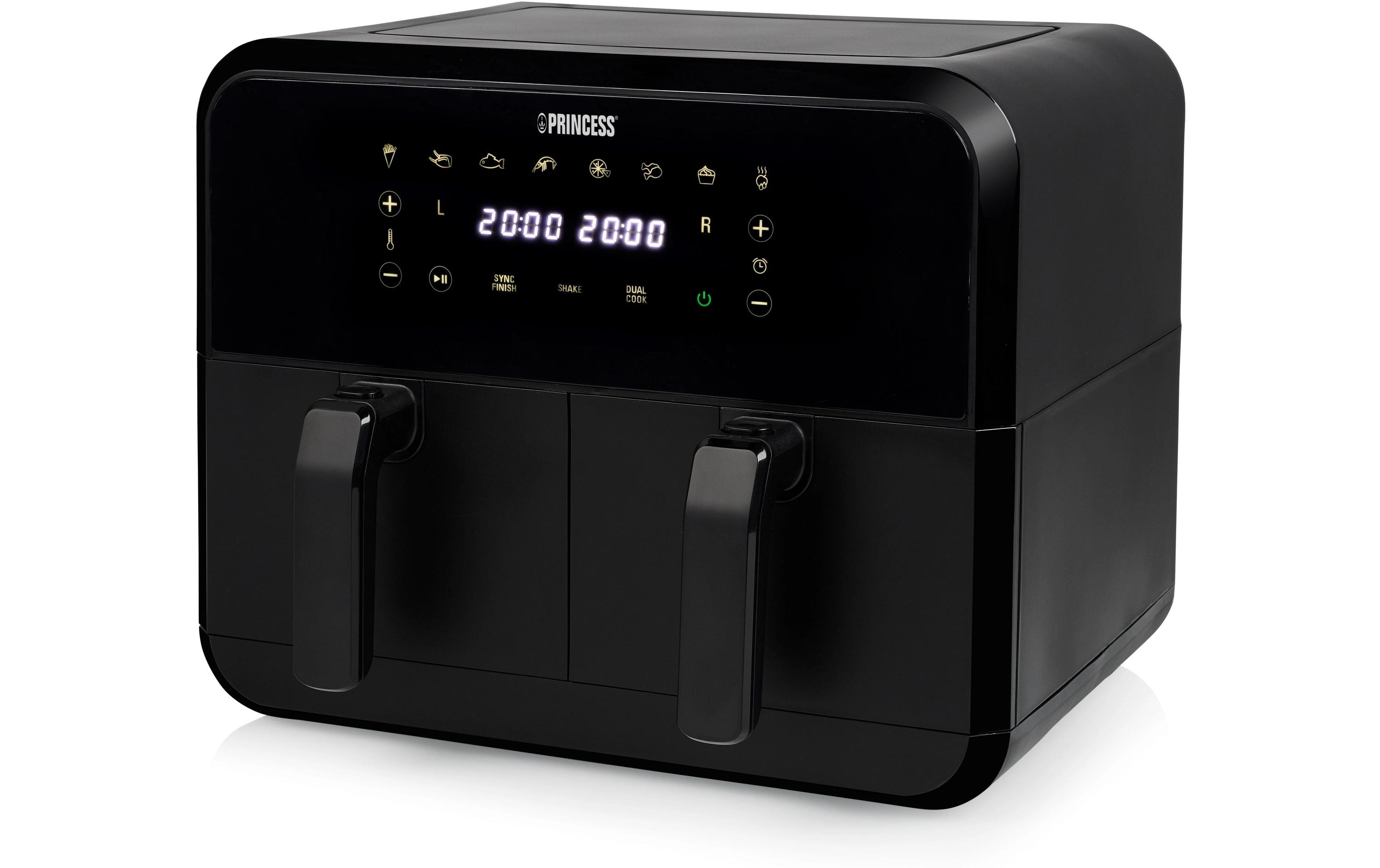 Heissluft-Fritteuse 182068 Double Basket Airfryer 8 l<br>Heissluftfritteuse mit Doppelkorb