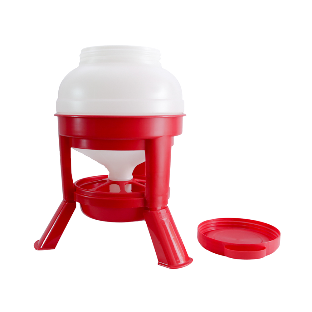Mangeoire pour volailles sur pieds, 20l