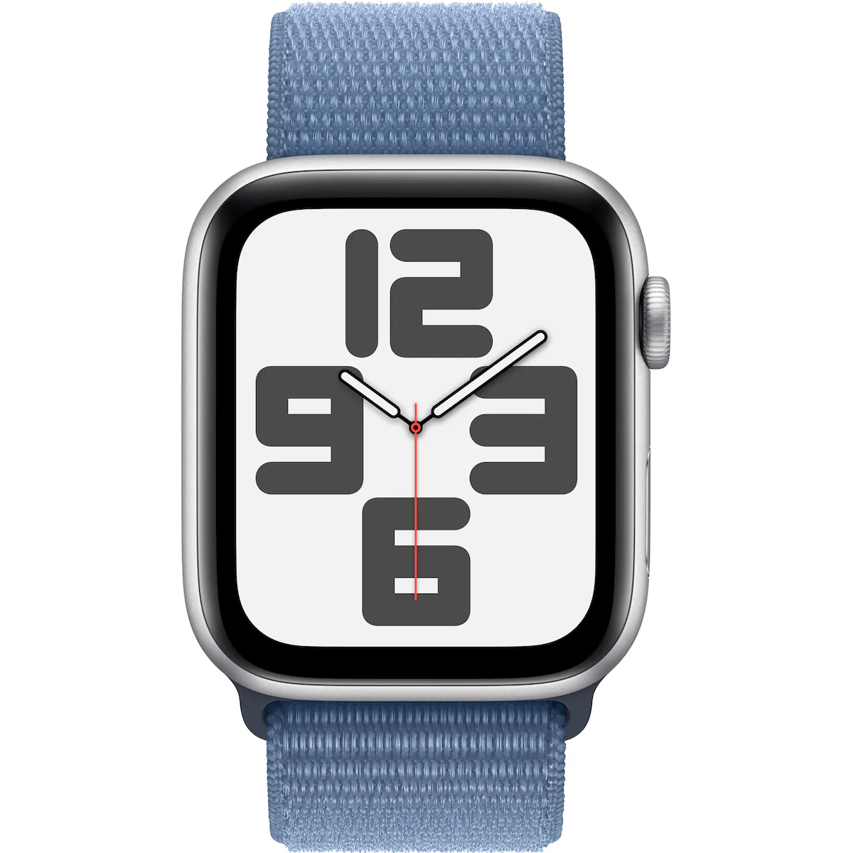 Apple Watch SE 2nd Gen 44mm LTE (Silver Alu/Winter blue sport loop)