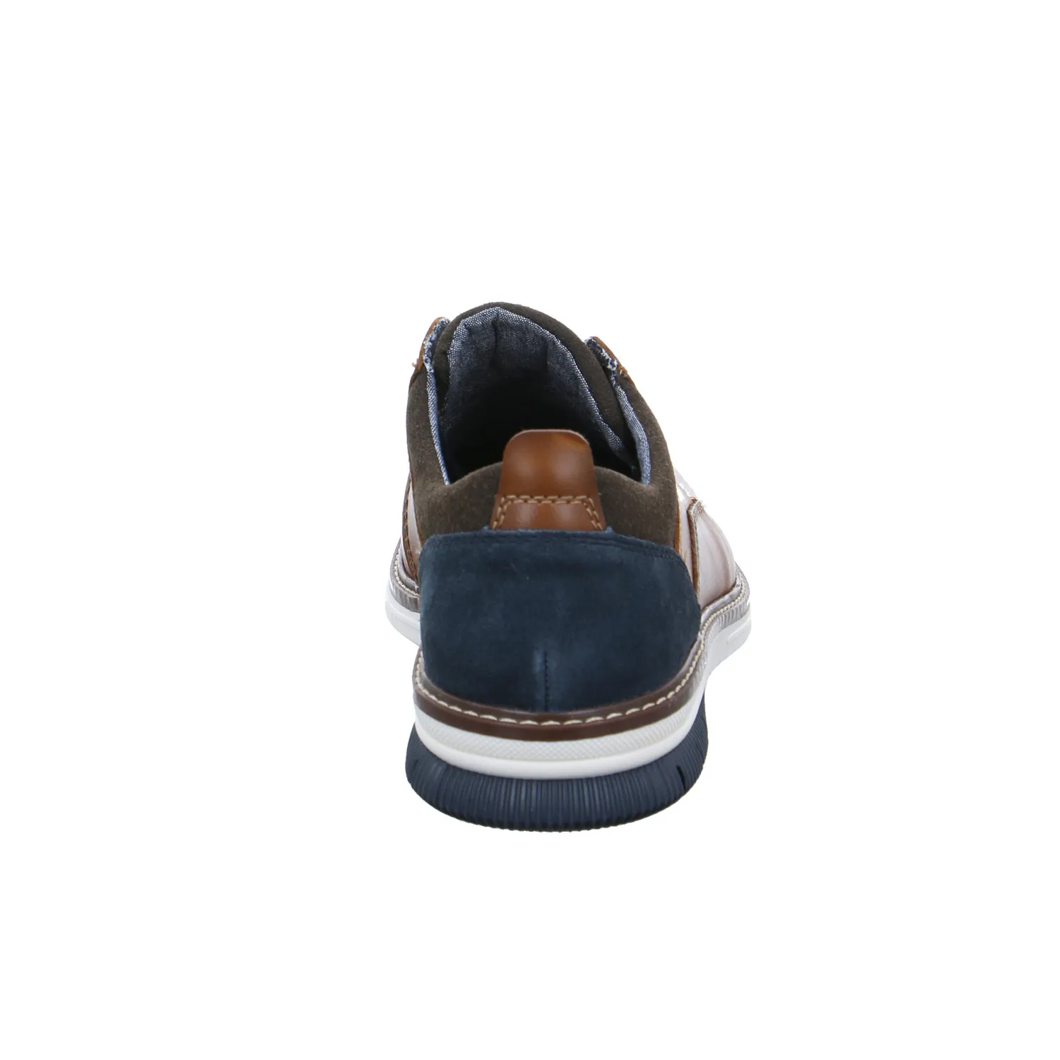 RIEKER Halbschuh-City Cognac Leder