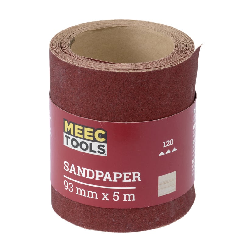 Slipepapir 93 mm x 5 m