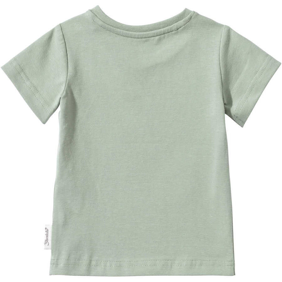 Sterntaler Kurzarm-Shirt Freunde steingrün