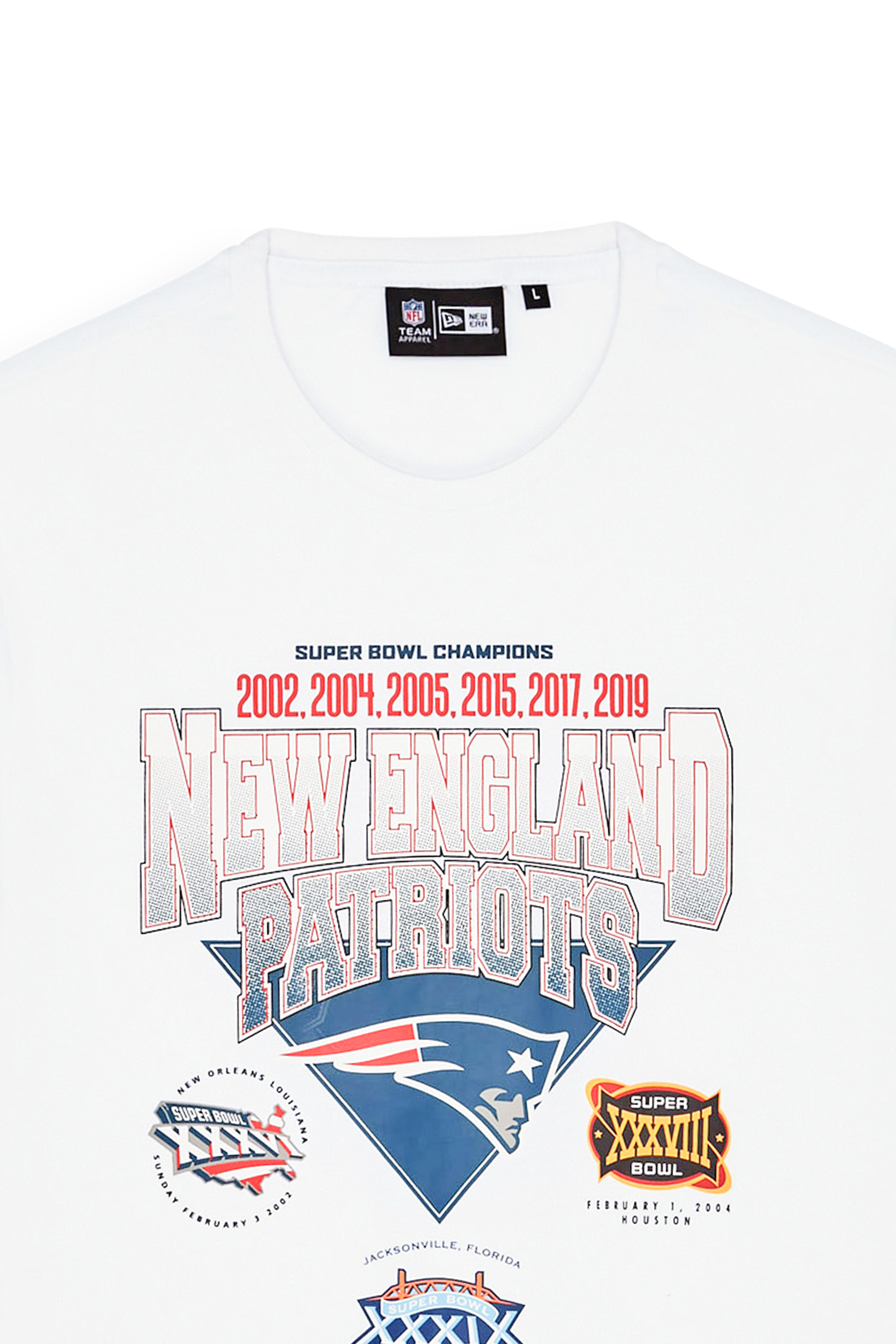 NEW ERA T-shirt NFL WORDMARK TEE Blanc
