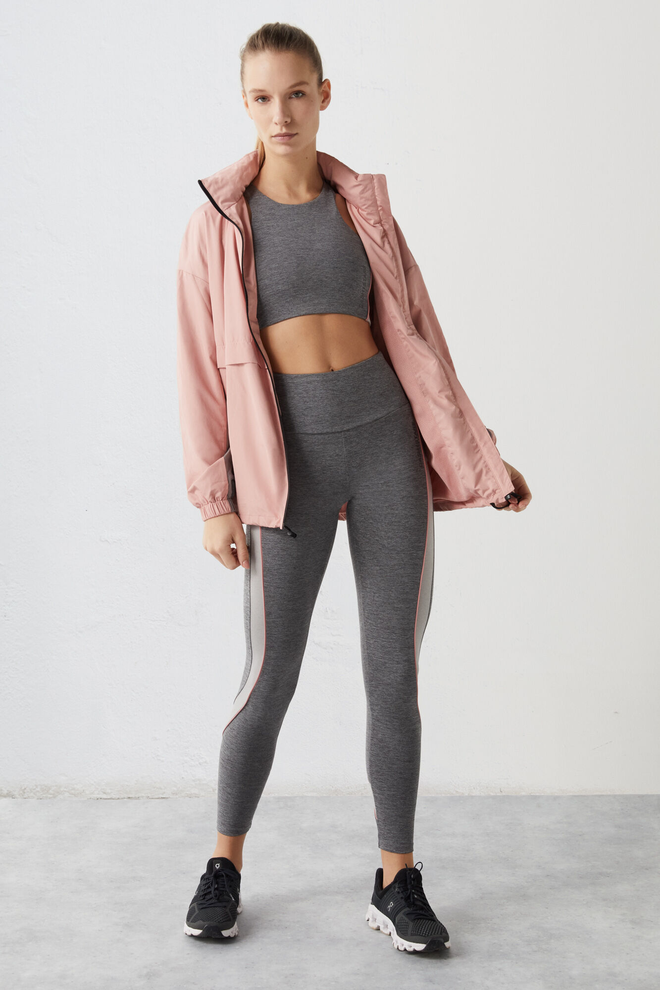 Leggings cinza 4D Stretch - cinza