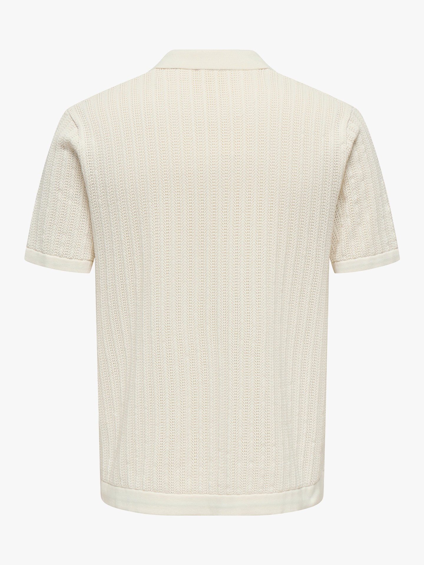 Moon Reg Short Sleeve Polo Knit