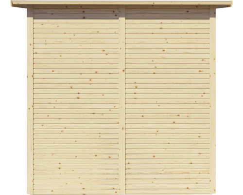 Bertilo Fineline Rhombus Profiel Tuinhuis 322 x 209 cm Naturel