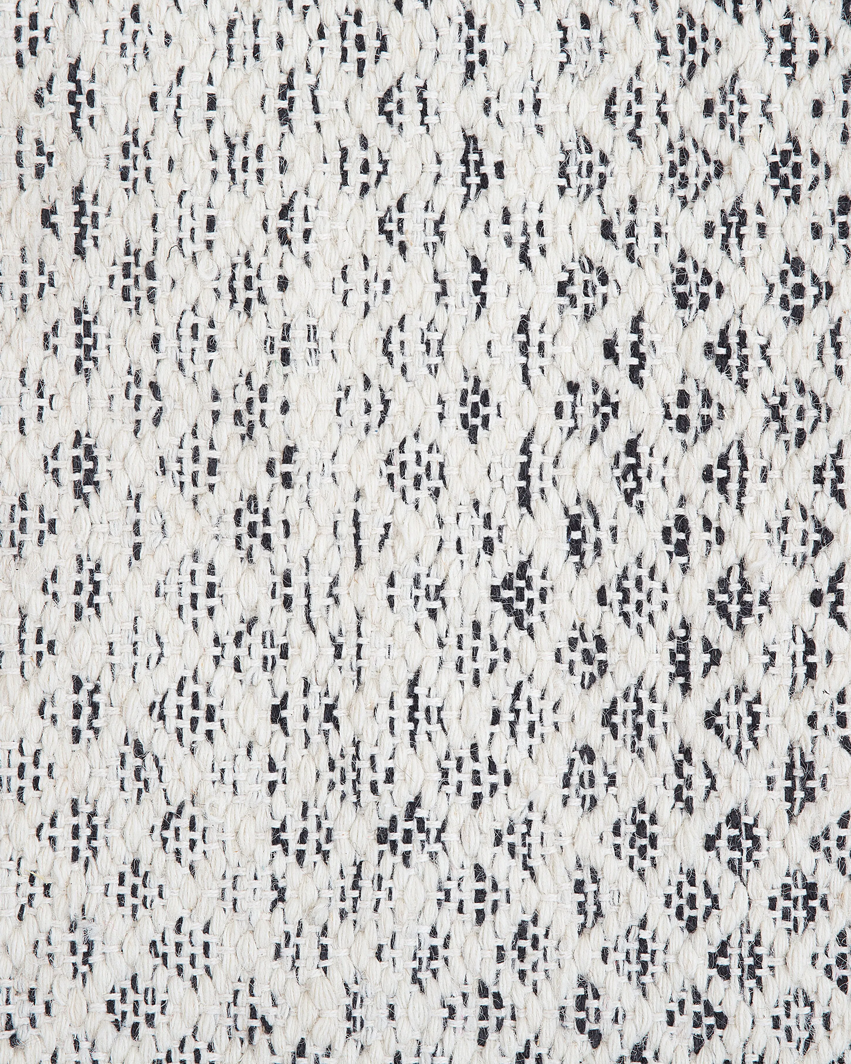 Vloerkleed GEMLIK Zwart 80 x 150 cm Wol