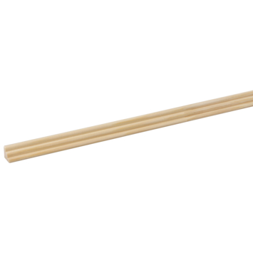 Lat kwartrond grenen 11x11 mm lengte 270 cm