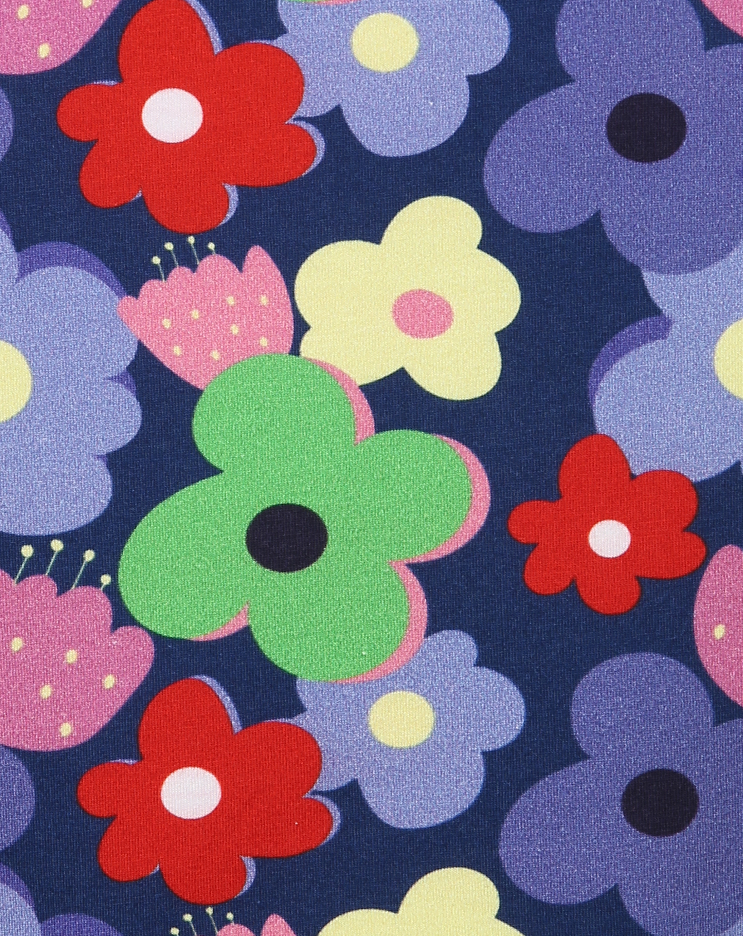 Sweatshirt FLOWER POWER in dunkelblau