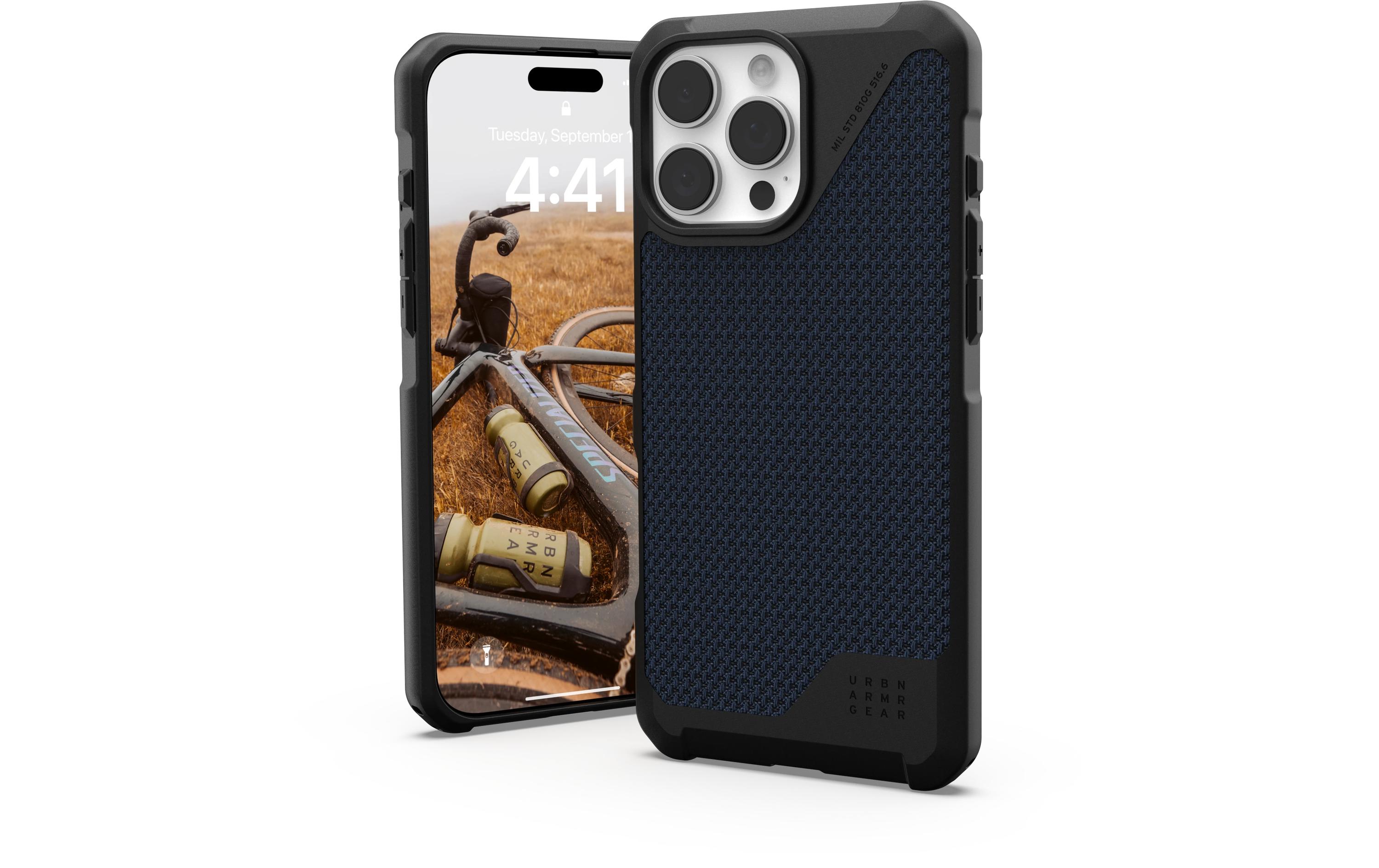 Back Cover Metropolis LT iPhone 16 Pro Max Kevlar MallardSchutzhülle für das Apple iPhone 16 Pro Max