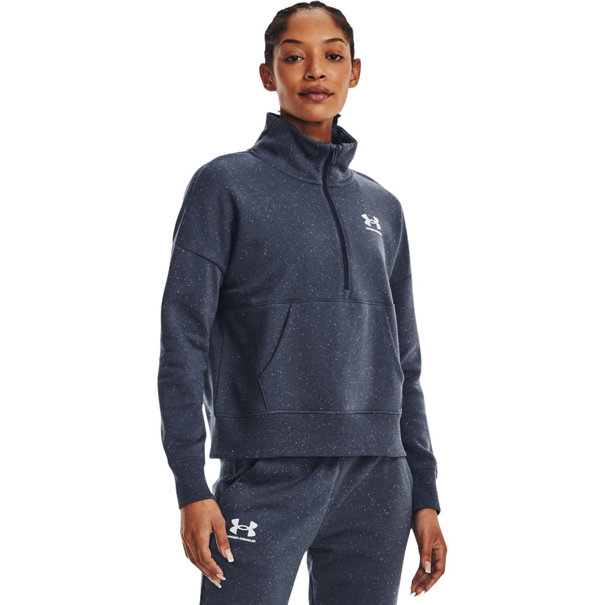 Under Armour Rival Fleece Half Zip Sweatshirt Dame