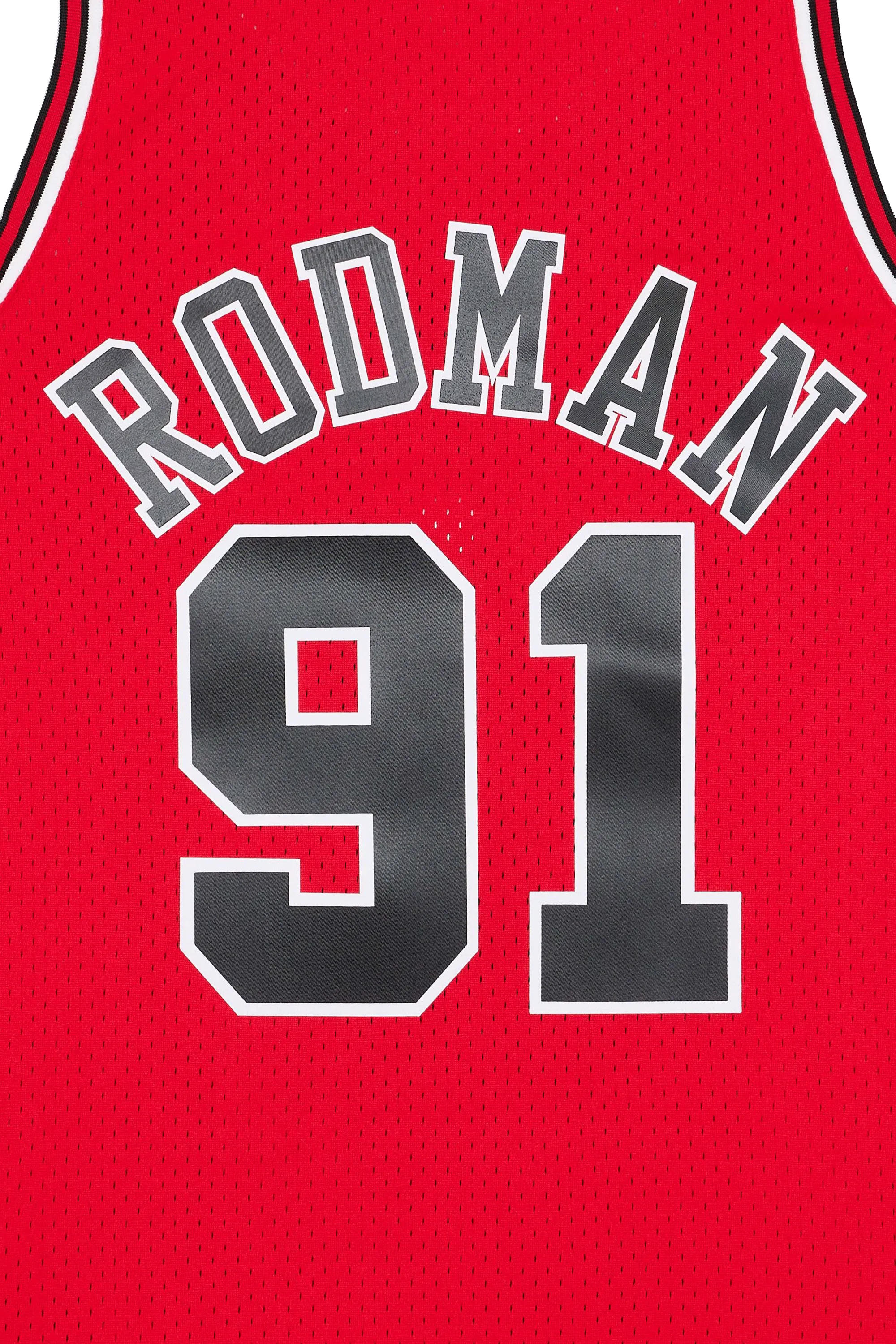 MITCHELL & NESS Débardeur  CHICAGO BULLS - DENIS RODMAN Rouge