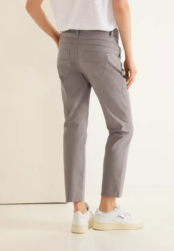 Casual Fit Hose mit Stretch - sandy mocca