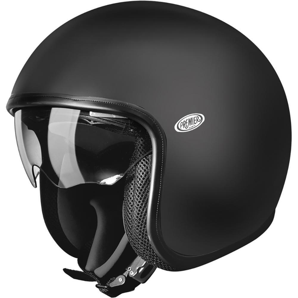 premier - Casque Vintage U Noir Mat