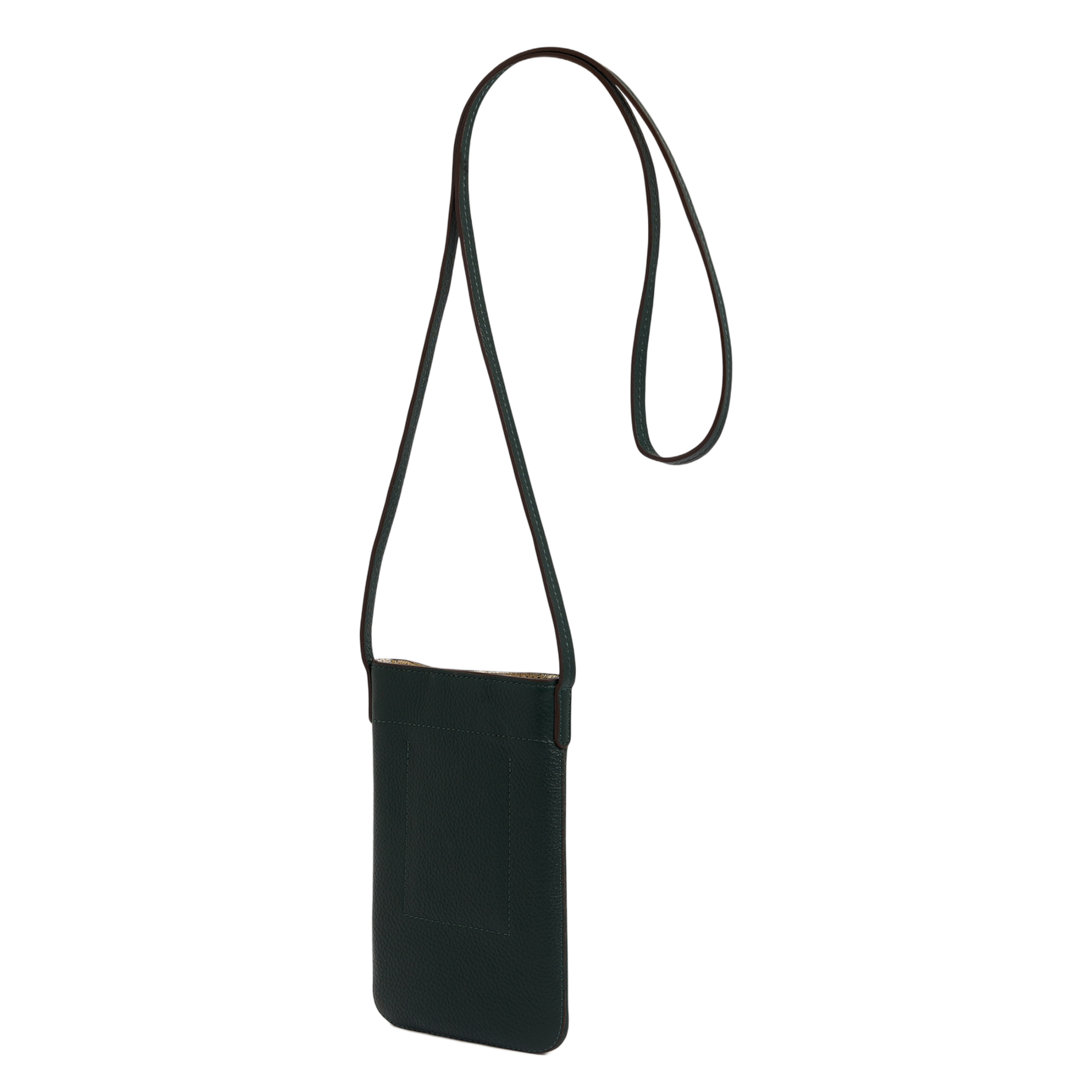 LADYPHONE - Porte téléphone en cuir| Vert