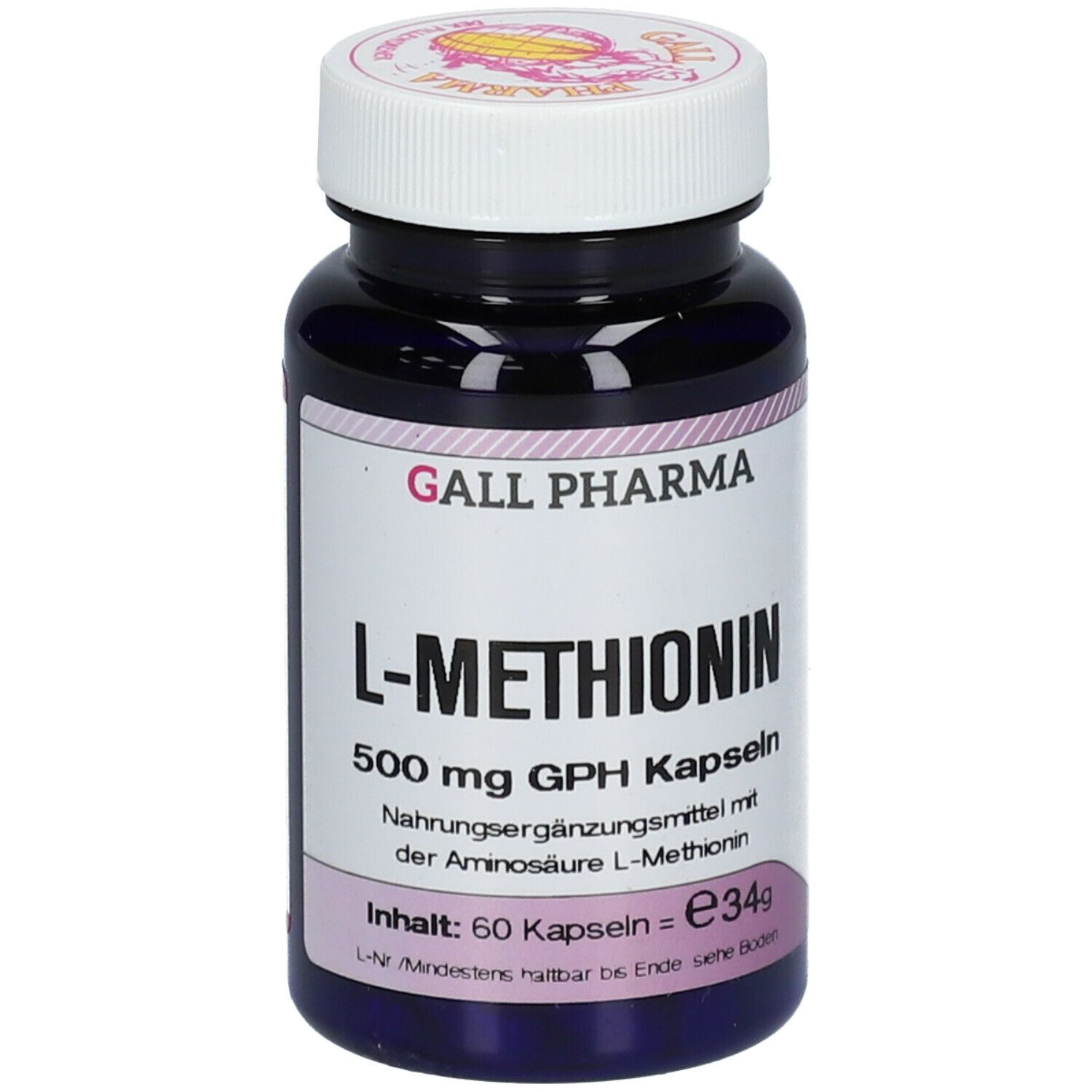 GALL PHARMA L-Methionin 500 mg