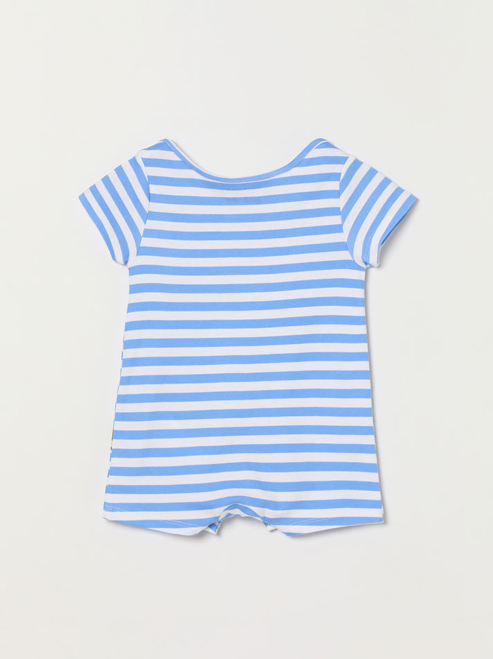 Pijama estampado - Índigo lavado