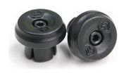 Embouts de guidon éclat Techbolt Noir