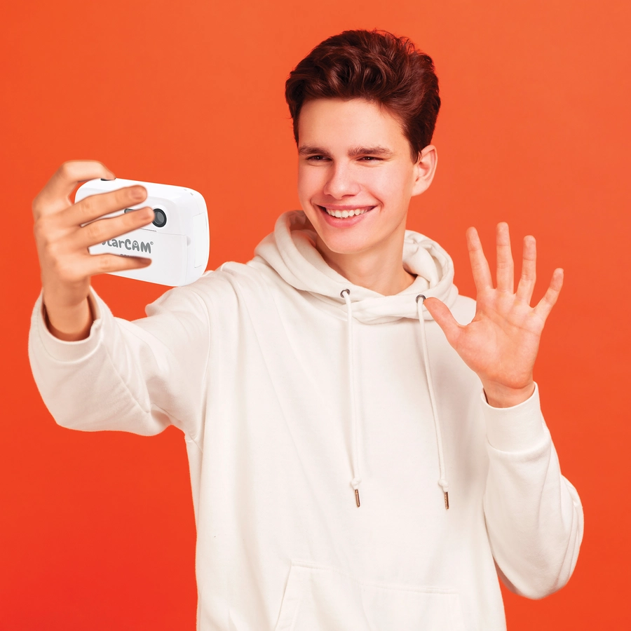 LEXIBOOK Starcam Sofortdruckkamera mit Selfi-Funktion und Thermopapier