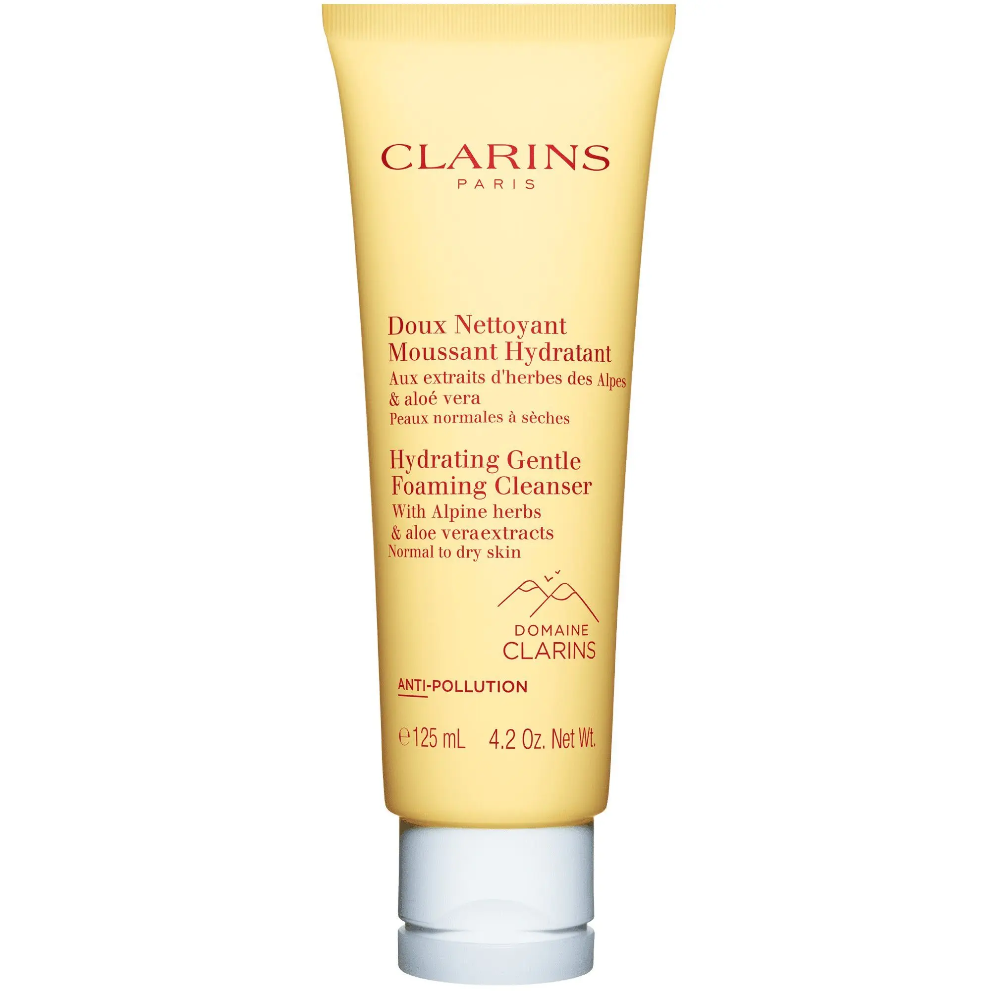 Clarins - Doux Nettoyant Moussant Hydratant Peaux normales à sèches- Visage