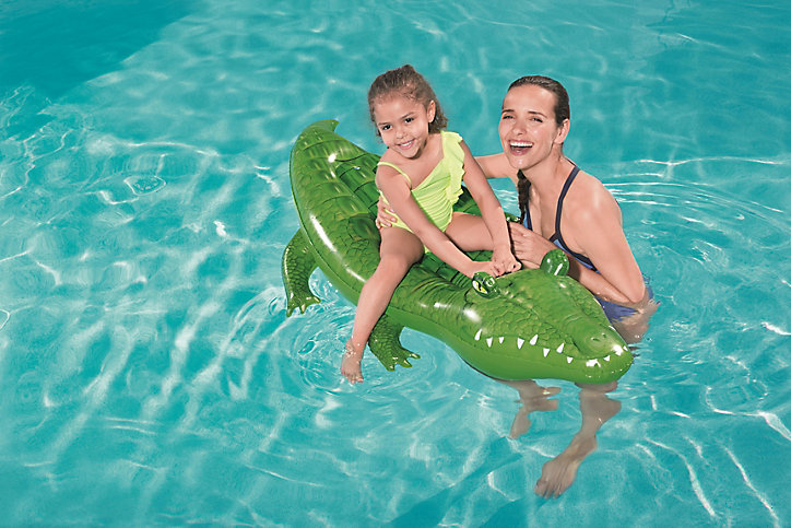 Bouée gonflable Bestway type crocodile à partir de 3 ans