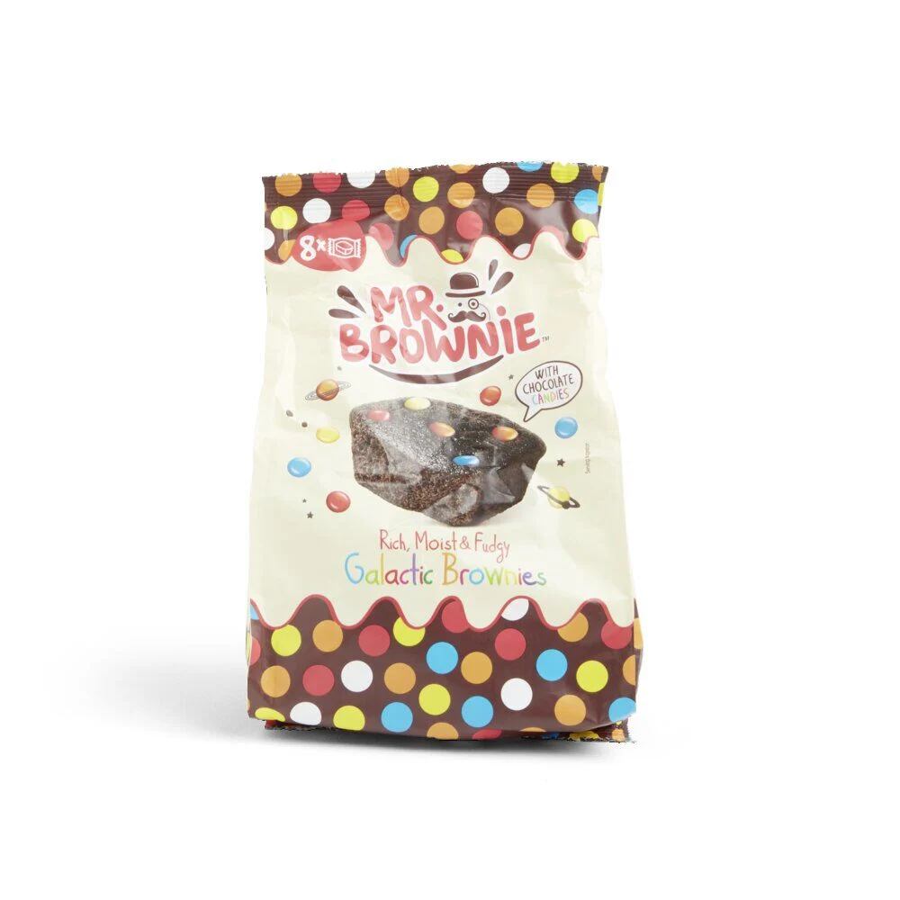 Lot de 8 sachets individuels Mr. Brownie Galactic chocolat 200g