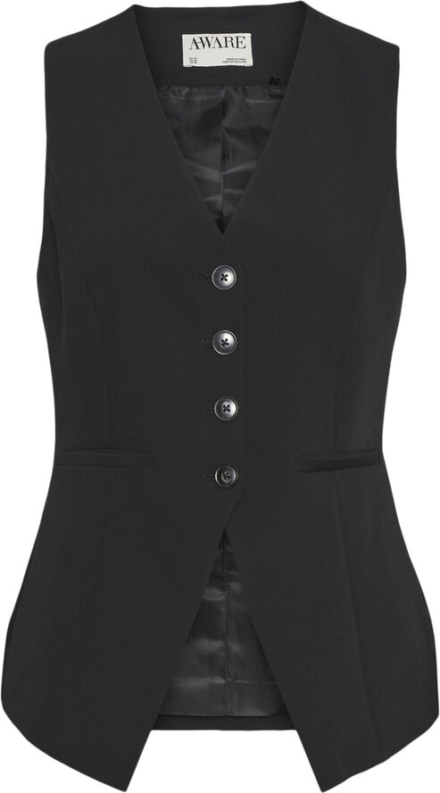 Vero Moda VMOCEANNA TAILORED VEST VMA Black
