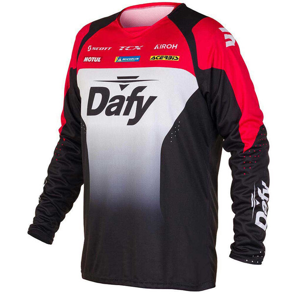 Dafy Moto - Maillot Shot Noir / Rouge