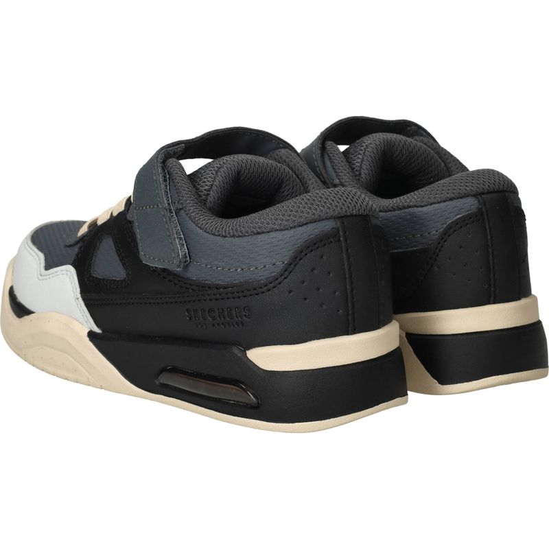 Skechers Court Tech Sneakers Grijs Jongens