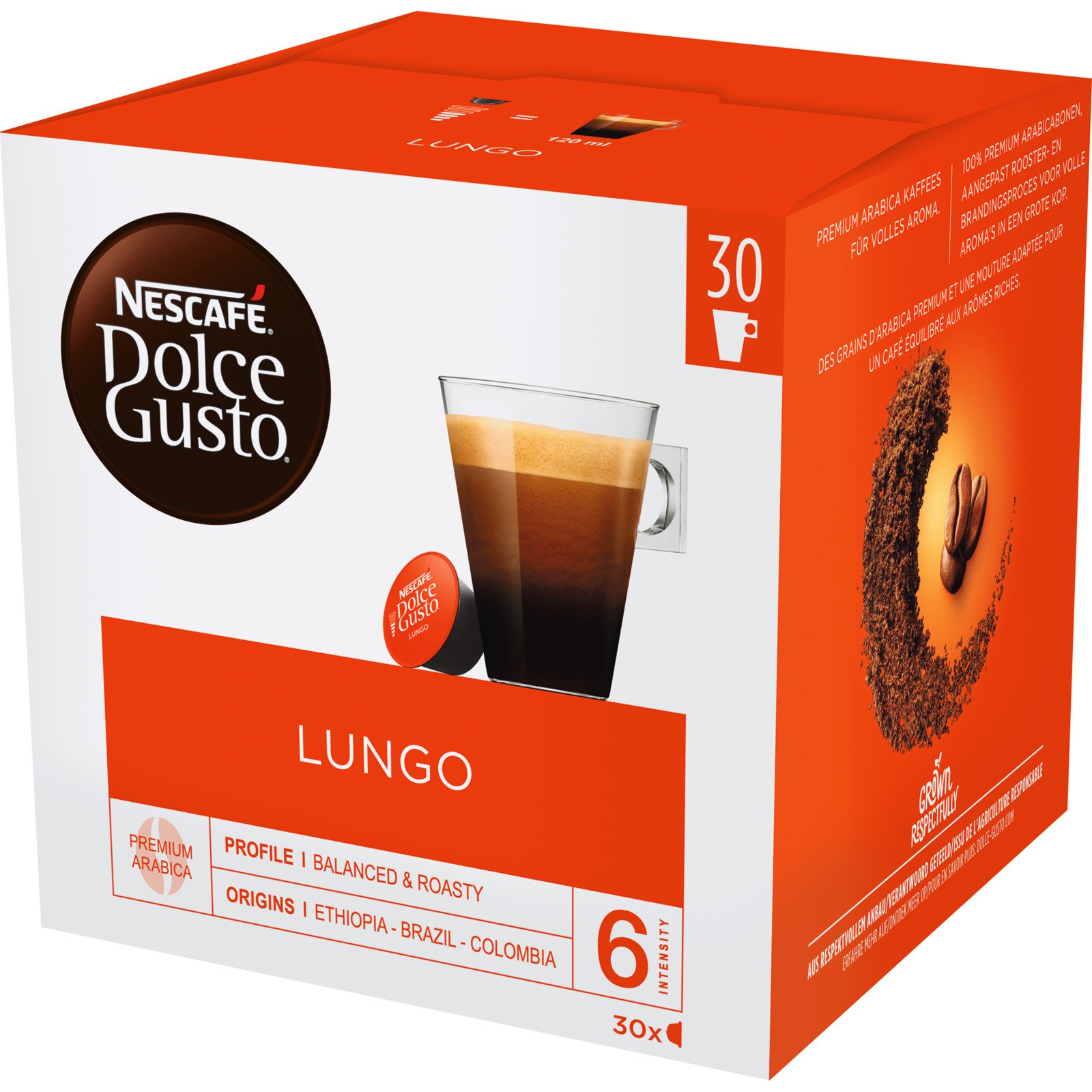 Nescafé Dolce Gusto Lungo 30 Kapseln