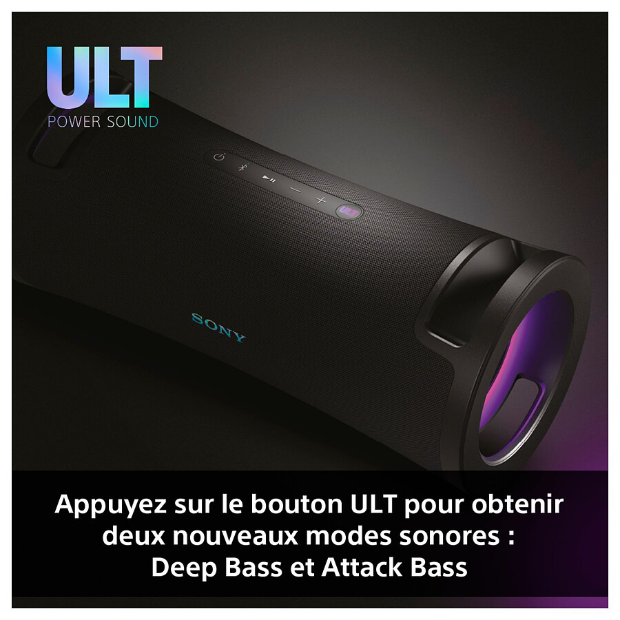 Sony ULT FIELD 7 Noir - Enceinte portable