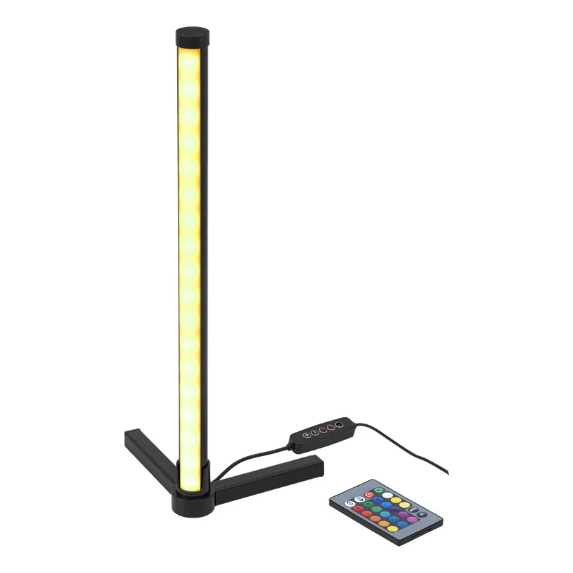 Hjørnelampe RGB med fjernkontroll 40 cm 4 W