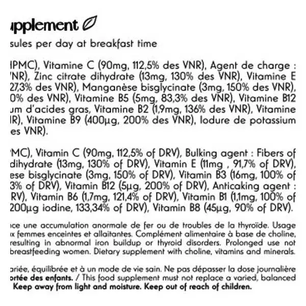 Belle & Bio Vitamines Grossesse 120 gélules