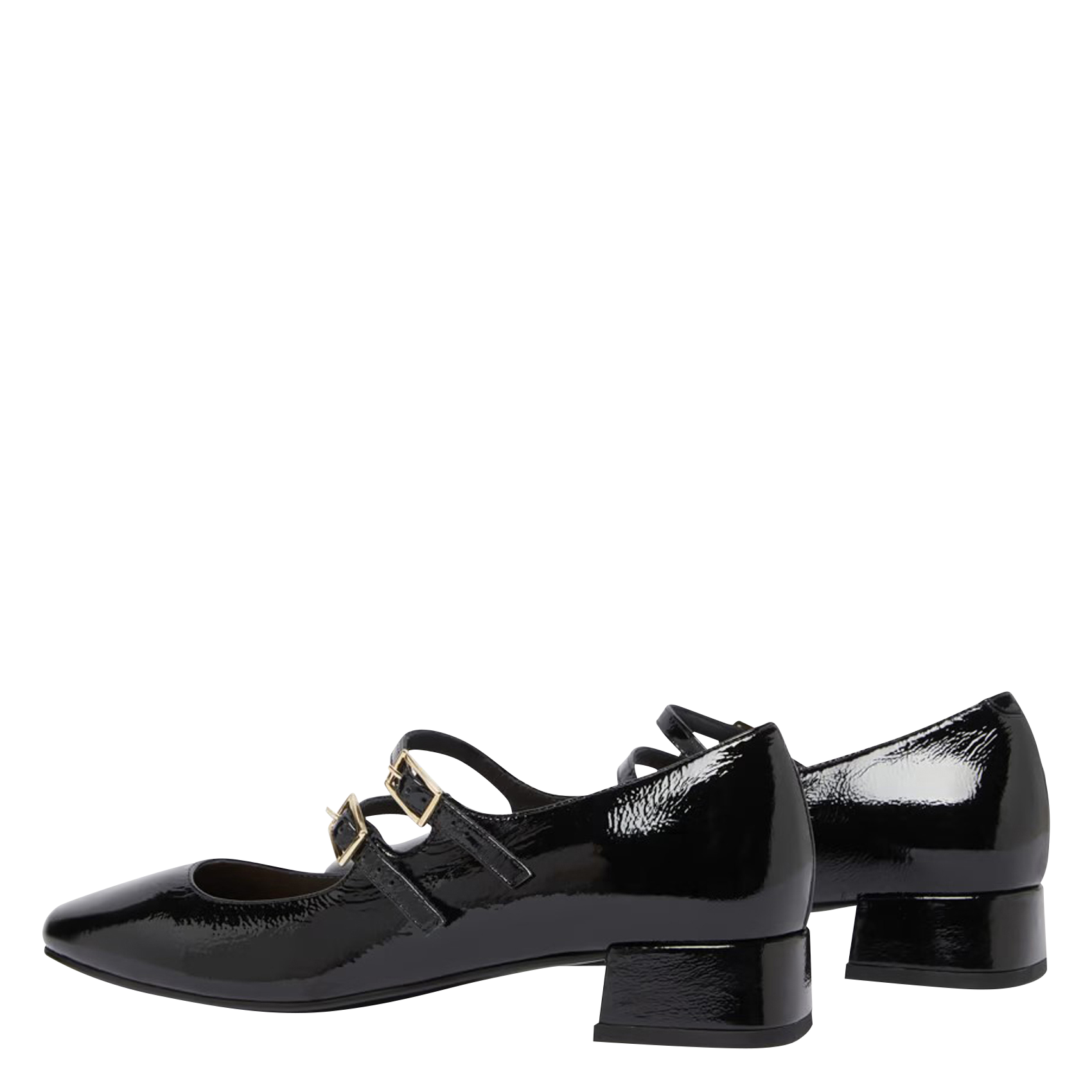 DUNA - Babies en cuir | Noir