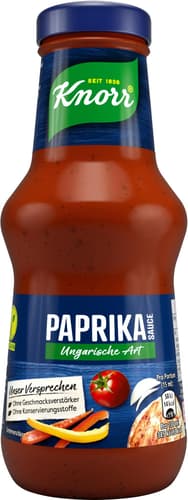 Knorr Sclemmersauce Paprika ungarische Art