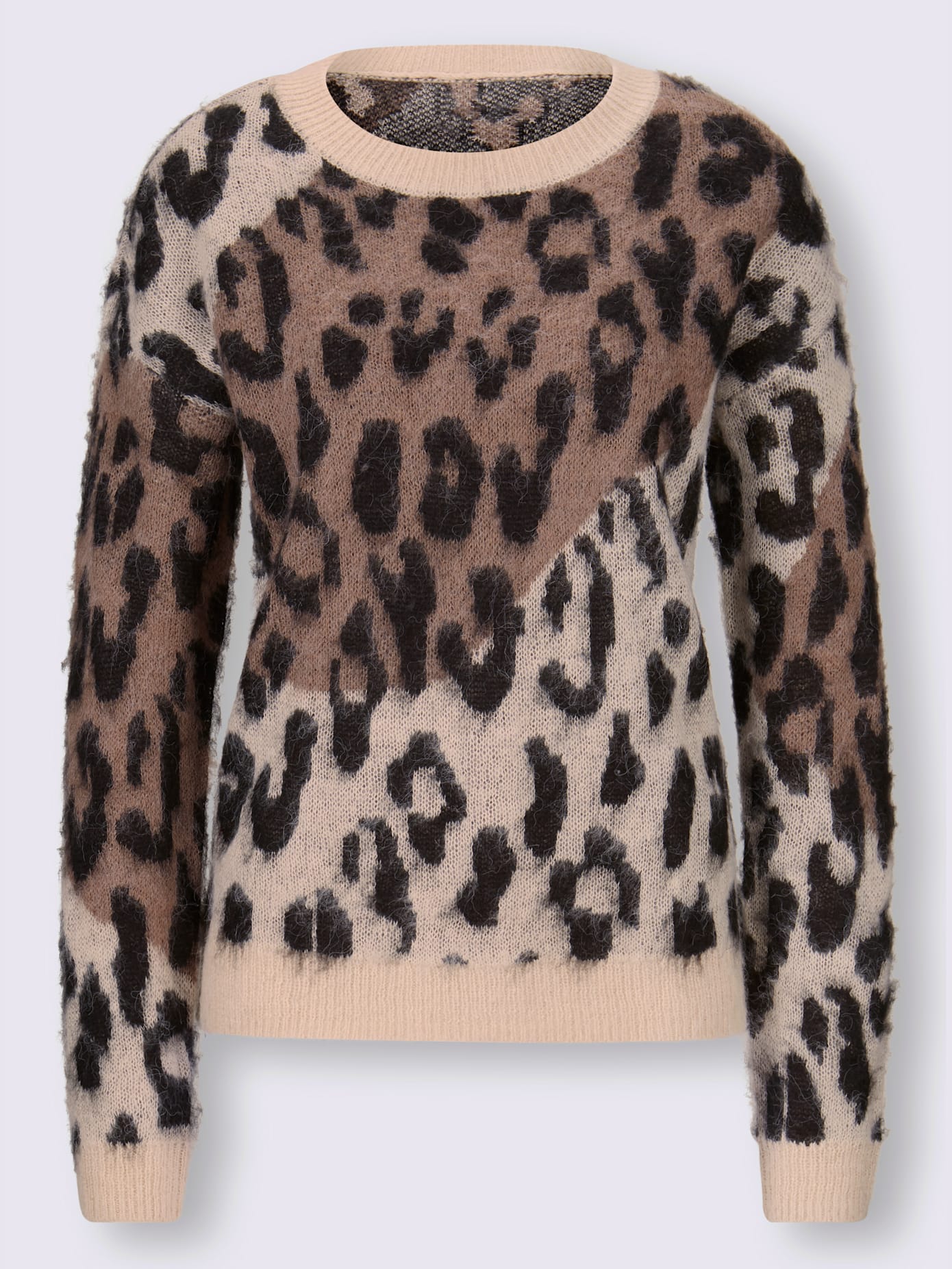 Pull coupe décontractée aux épaules