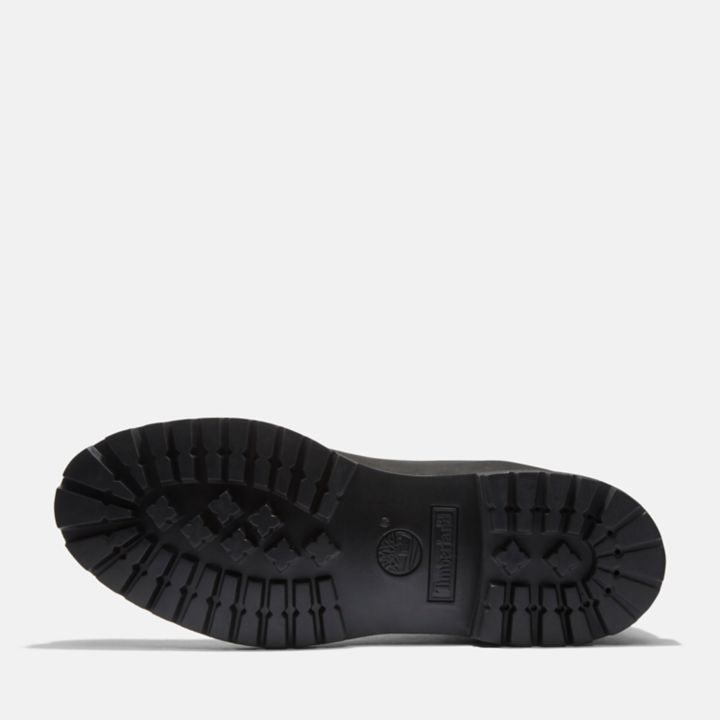 Bota Premium de 6 Polegadas para Homens na Cor Preta