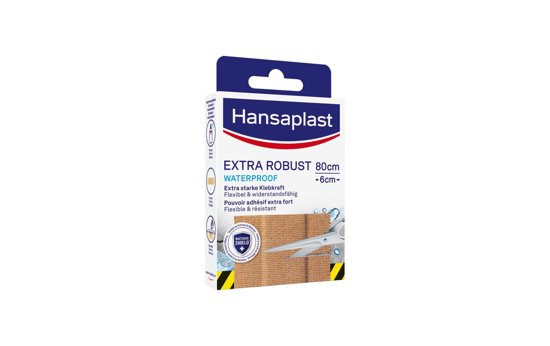 Wundpflaster Extra Robust Waterproof 80 cm x 6 cmWiderstandsfähige Pflaster
