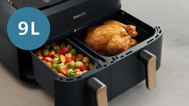 Philips 3000 Series airfryer med to kurve NA352/00