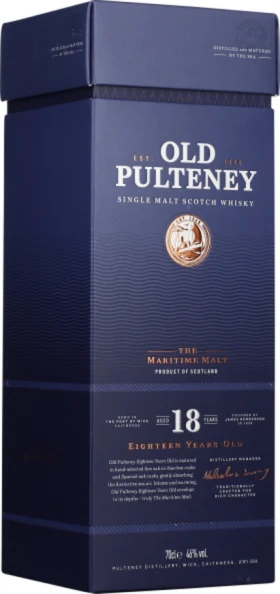 OLD PULTENEY 18 YEARS SINGLE MALT 70CL